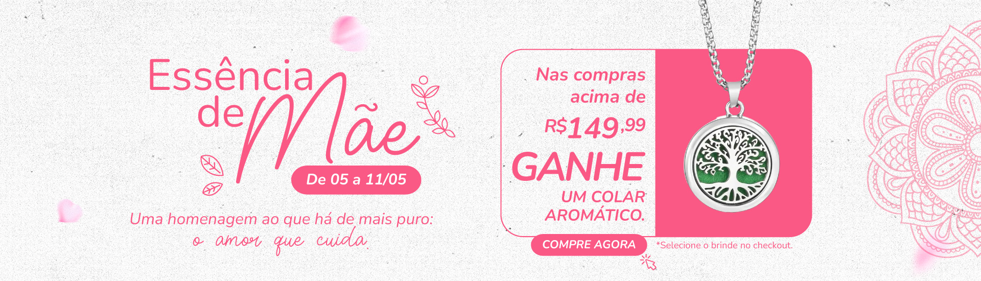 Banner Dia das Mães